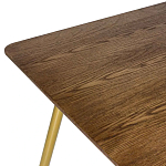 Обеденный стол на металлических ножках Casey Brass Dining Table варинант исполнения - 5 | Loft Concept в Москве