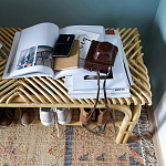 Скамья из ротанга Saveria Rattan Bench варинант исполнения - 7 | Loft Concept в Москве