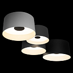 Потолочный светильник с 4-мя цилиндрическими абажурами белого серого и черного цвета Urban Dome варинант исполнения - 4 | Loft Concept в Москве