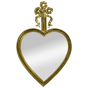 Зеркало Mirror Heart Золотое
