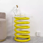 Дизайнерский журнальный стол на 2-х конусообразных ножках Epykopy варинант исполнения - 1 | Loft Concept в Москве