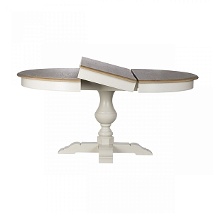 Provence Round Dining Table White раскладной стол