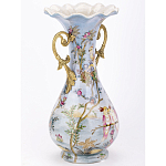 Ваза фарфоровая с попугаями Gaya варинант исполнения - 5 | Loft Concept в Москве