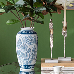 Ваза с синим цветочным орнаментом Blue & White Ornament  варинант исполнения - 5 | Loft Concept в Москве