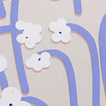 Подушка декоративная с цветочным принтом Blossom Essence Lily варинант исполнения - 3 | Loft Concept в Москве