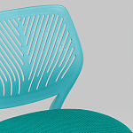 Яркий компьютерный стул Tropica Turquoise варинант исполнения - 7 | Loft Concept в Москве