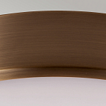 Потолочный светильник круглой формы с белым выпуклым матовым плафоном Feiss варинант исполнения - 3 | Loft Concept в Москве