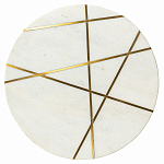 Кофейный столик с мраморной столешницей Sleeve варинант исполнения - 4 | Loft Concept в Москве