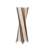 Торшер из перламутра на металлическом каркасе Indonesian Wave варинант исполнения - 3 | Loft Concept в Москве