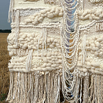 Вязанное панно для ресторана WINTER варинант исполнения - 1 | Loft Concept в Москве