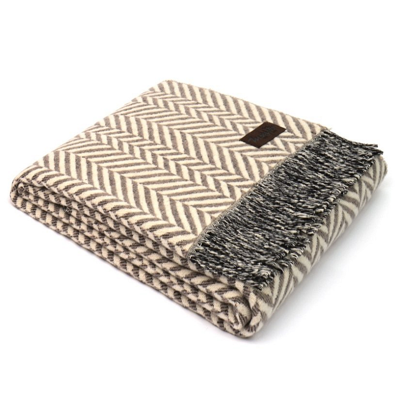 Плед PALLADIO 0001 Marzotto Бежевый в Москве | Loft Concept 