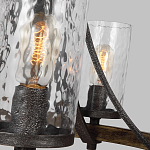 Люстра с цилиндрическим плафонами из толстого волнистого стекла в индустриальном стиле Feiss варинант исполнения - 17 | Loft Concept в Москве