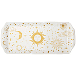 Блюдо прямоугольное из фарфора с рисунком звезд и созвездий Porcelain Astronomy Collection варинант исполнения - 1 | Loft Concept в Москве