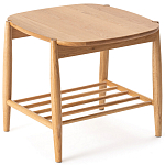 Приставной стол из массива дуба Reyer Side Table варинант исполнения - 1 | Loft Concept в Москве
