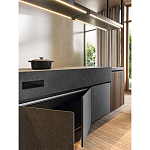 Кухонный гарнитур из массива дерева и камня HI-LINE 6 FRAME DOOR Dada Engenereed Kitchen варинант исполнения - 7 | Loft Concept в Москве