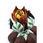 Статуэтка тропический фрукт Pandora Tropical Fruit Brown Red Green Flower варинант исполнения - 1 | Loft Concept в Москве