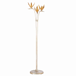 Торшер с 3-мя плафонами в виде цветов Golden Bird of Paradise варинант исполнения - 3 | Loft Concept в Москве