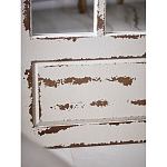 Зеркало-окно с эффектом старения в венецианском стиле Venetian White Mirror варинант исполнения - 4 | Loft Concept в Москве