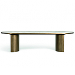 Дизайнерский рабочий стол из металла BLEVIO Table варинант исполнения - 9 | Loft Concept в Москве