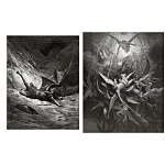 Книга Fantastic Gustave Dore варинант исполнения - 8 | Loft Concept в Москве