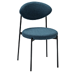 Стул металлический с мягкой спинкой и сиденьем Alfie Chair варинант исполнения - 2 | Loft Concept в Москве