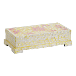 Шкатулка Oceane Bone Inlay Yellow варинант исполнения - 1 | Loft Concept в Москве