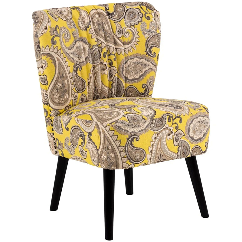  Harper Paisley Armchair Yellow      | Loft Concept 