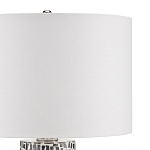 Настольная лампа с узором вдоль колоннообразного основания Scenic Surface варинант исполнения - 2 | Loft Concept в Москве