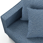 Мебельная ткань Шенилл голубой цвет 138 см T4-26 варинант исполнения - 4 | Loft Concept в Москве