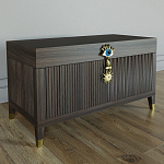 Большой дизайнерский Сундук Elsa Dreams Walnut варинант исполнения - 4 | Loft Concept в Москве