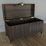Большой дизайнерский Сундук Elsa Dreams Walnut варинант исполнения - 2 | Loft Concept в Москве