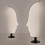 Напольный светильник Профиль Лица Face Contour варинант исполнения - 1 | Loft Concept в Москве