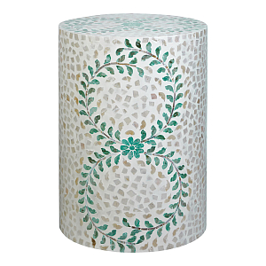 Столик с инкрустацией с перламутровым узором Eight