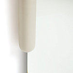 Зеркало овальное Curved Furniture бежевое варинант исполнения - 3 | Loft Concept в Москве