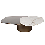 Столик журнальный Promontory с мрамором варинант исполнения - 6 | Loft Concept в Москве