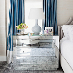 Комод зеркальный с 3-мя ящиками Mirror Chest of Drawers варинант исполнения - 3 | Loft Concept в Москве