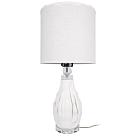 Настольная лампа керамическая бежевая Amazonia варинант исполнения - 3 | Loft Concept в Москве