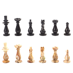 Шахматы настольные из натурального камня Оникс Decorative Thematic Chess варинант исполнения - 4 | Loft Concept в Москве