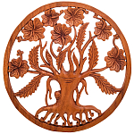 Панно из дерева Foliage Panel With Trees варинант исполнения - 1 | Loft Concept в Москве