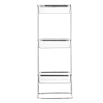 Полка напольная трехъярусная для ванной Bathroom Floor Shelf варинант исполнения - 3 | Loft Concept в Москве