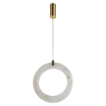 Подвесной светильник в форме кольца Cryptocrystalline Stone варинант исполнения - 7 | Loft Concept в Москве