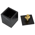 Мраморная шкатулка с бюстом из металла KELLY WEARSTLER варинант исполнения - 7 | Loft Concept в Москве