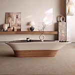 Журнальный столик фигурный со стеклянной столешницей Table Drop варинант исполнения - 3 | Loft Concept в Москве