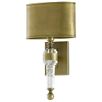 Бра с овальным абажуром на прозрачном основании Masculinity варинант исполнения - 3 | Loft Concept в Москве