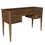 Стол письменный из массива бука Tasteful Furniture варинант исполнения - 1 | Loft Concept в Москве