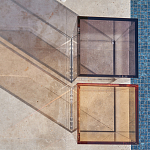 Стол с эффектом полутонов Acrylic Eclisse варинант исполнения - 14 | Loft Concept в Москве