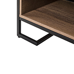 Стеллаж под TV в стиле лофт с открытыми полками и ящиками Urban Style Space варинант исполнения - 4 | Loft Concept в Москве