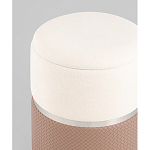 Пуф Mauldine с ящиком светло-коричневый с экокожей варинант исполнения - 3 | Loft Concept в Москве