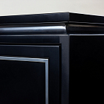 Черный комод в стиле арт-деко Luciano варинант исполнения - 5 | Loft Concept в Москве