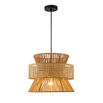 Подвесной светильник с абажуром из натуральных материалов Light Inside the Cell варинант исполнения - 2 | Loft Concept в Москве